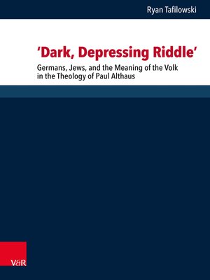 cover image of 'Dark, Depressing Riddle'